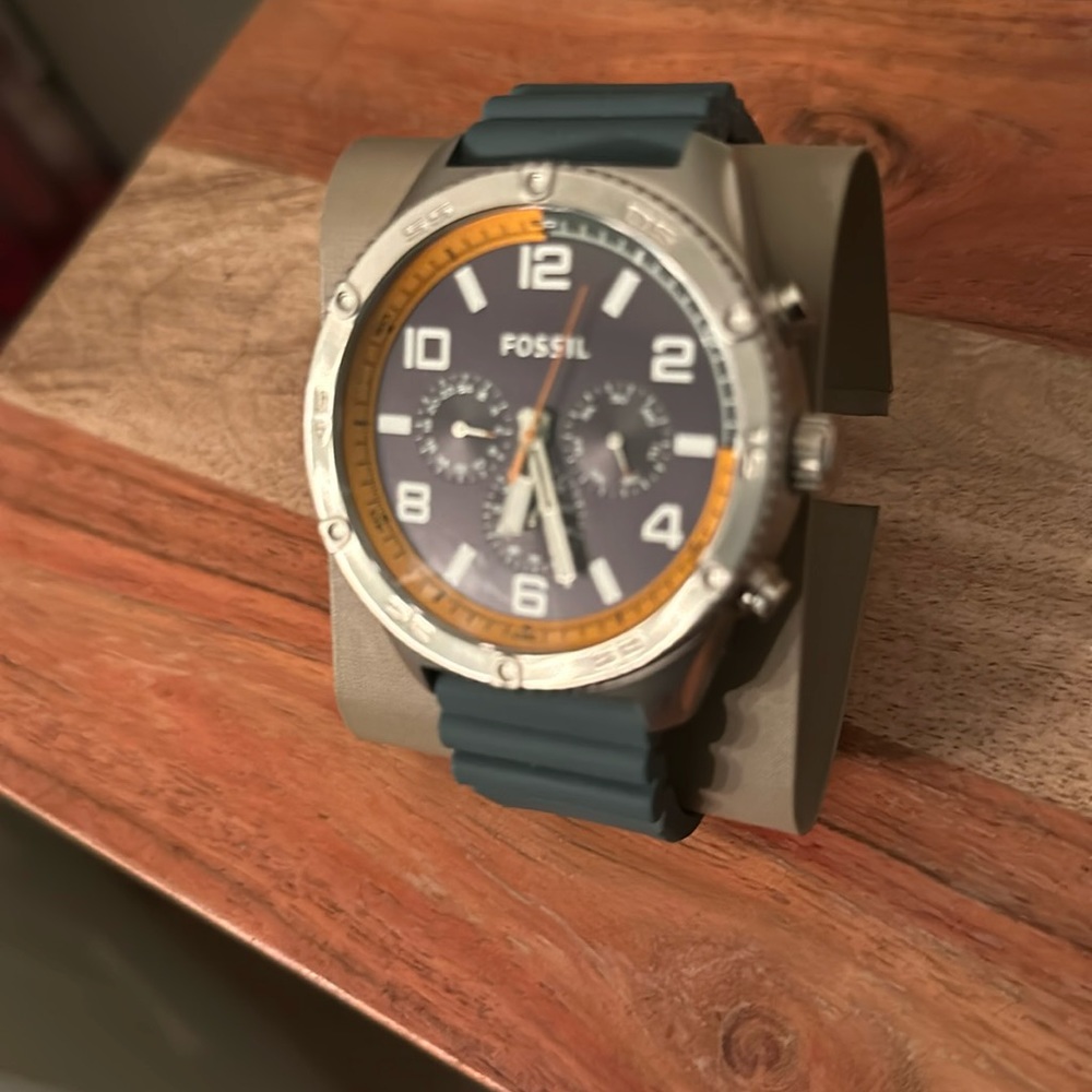 Fossil Brox watch blue